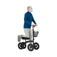 All Terrain Knee Walker - Heavy Duty Mobility Scooter for Lower Leg Injuries (350 lbs Capacity)