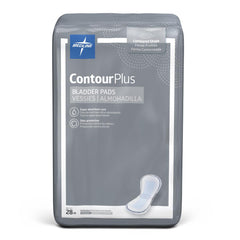 Medline ContourPlus Bladder Control Pads - Discreet Incontinence Protection with Superior Absorbency
