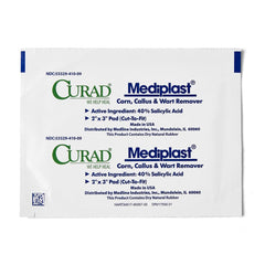 Curad Mediplast Corn, Callus & Wart Remover Pads - 40% Salicylic Acid Treatment