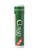 Curad Petroleum-Free SPF 15 Lip Balm - Natural Beeswax Mint Flavored Lip Protection (0.15 oz)