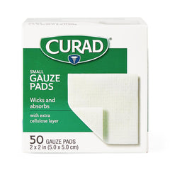 Curad Sterile Pro-Gauze Pads - Premium Wound Care Dressing (Multiple Sizes Available)