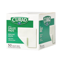 Curad Sterile Pro-Gauze Pads - Premium Wound Care Dressing (Multiple Sizes Available)