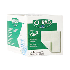 Curad Sterile Pro-Gauze Pads - Premium Wound Care Dressing (Multiple Sizes Available)