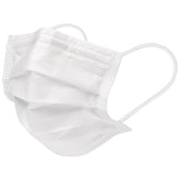 Curad Procedure Face Mask for Children - White Pleated Earloop Design (Child Size)