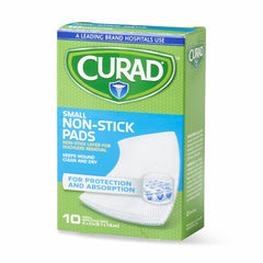 Curad Sterile Nonstick Pads - Premium Wound Care for Cuts, Burns & Post-Surgical Healing