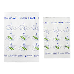 Curad Soothe And Cool Clear Waterproof Hydrogel Bandage - Instant Heat Relief for Burns, Blisters & Abrasions