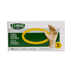 Curad Powder-Free Stretch Vinyl Exam Gloves - Medical Grade Disposable Gloves for Healthcare Professionals