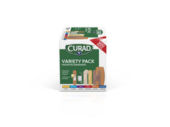 Curad Variety Pack Assorted Bandages - 270 Count Multi-Size First Aid Kit (No Tray)