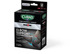 Curad Performance Series Ironman Wraparound Elbow Support - Adjustable Dual Strap Neoprene Brace