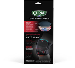 Curad Performance Series Infrared Knee Support - CELLIANT Technology for Pain Relief & Recovery