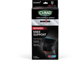 Curad Performance Series Infrared Knee Support - CELLIANT Technology for Pain Relief & Recovery