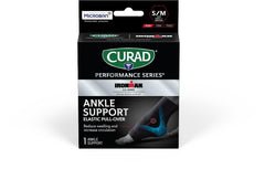 Performance Series Elastic Pull-Over Ankle Support - Universal Fit with Antimicrobial Protection