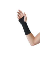 Curad Performance Series Elastic Pull-Over Wrist Support - Medical Grade Compression Brace for Carpal Tunnel, Sprains & Tendonitis Relief