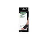 Curad Figure-8 Elastic Ankle Wrap - Universal Size Ankle Support Brace for Sprains, Swelling & Tendonitis