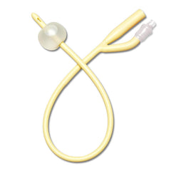Medline 2-Way Silicone-Elastomer Coated Latex Foley Catheter - Premium Medical Grade Urinary Drainage System