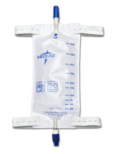 Urinary Leg Bag with Twist-Valve Drainage Port - 600mL Sterile Comfort Strap System