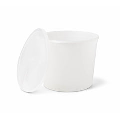 Polypropylene Pathology Specimen Containers with Snap-Lock Lids - 16oz Laboratory Collection Jars