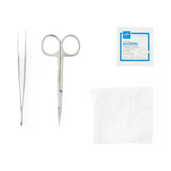 Sterile Suture Removal Kit - Complete Medical Grade Instrument Set