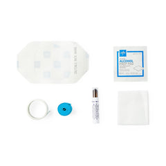 Medline Alcohol Prep Pad 8-Piece IV Start Kit - Sterile Medical-Grade Components with Optional Vinyl Gloves