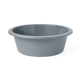 Lightweight Round Plastic Washbasin - 5 Qt Medical Grade Basin for Patient Care & Hygiene