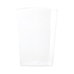 Medline 1000mL Graduated Container - Clear Reusable Medical Measuring Cup with Etched Graduations