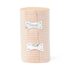 Medline Soft-Wrap Elastic Bandages - Premium Support & Compression Wrap with Closure Clips