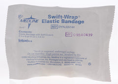 Medline Swift-Wrap Sterile Elastic Bandages - Self-Closure Compression Wrap for Medical Support