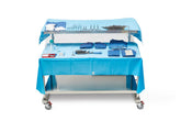Medline Heavy Duty 2-Tier Sterile Back Table Cover - Single Use Surgical Drape