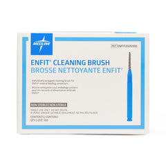 Medline ENFit Cleaning Brushes - Single-Use Sterile Enteral Feeding Connector Cleaning Tool (100/Case)