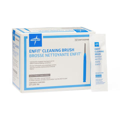 Medline ENFit Cleaning Brushes - Single-Use Sterile Enteral Feeding Connector Cleaning Tool (100/Case)