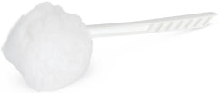 Medline Duralon Toilet Bowl Mop - 12" Handle with Acid-Resistant Polypropylene Strands