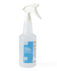 Medline Multi-Surface Glass Cleaner Empty Spray Bottle - Blue (Case of 6)