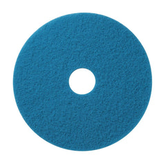Medline Low-Speed Buffing Cleaning Floor Pad, Blue, 20 Inch - Case of 5