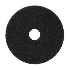 Heavy-Duty Low Speed Floor Stripping Pads - Black 17-20 Inch - Professional Wet Stripping for Commercial Floors