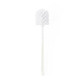 Medline Toilet Bowl Brush with 11 Inch Handle - Durable Cylindrical Fiber Cleaning Tool