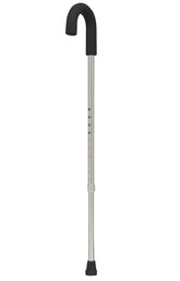 Shepherd's Crook Handled Cane - Adjustable Walking Cane with Comfortable Grip, 300 lbs Capacity
