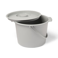 Medline Commode Liner with Absorbent Pad - Latex-Free Disposable Liners for Standard Commode Buckets