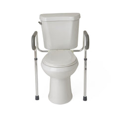 Guardian Toilet Safety Frame - Adjustable Height Aluminum Toilet Safety Rail with 300 lb Capacity