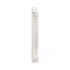 White Enameled Grab Bars - Safety Support Rails for Bathroom, Kitchen & Stairs