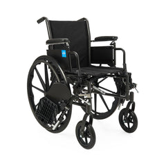 K3 Guardian Lightweight Wheelchair - 35 lbs Foldable Manual Wheelchair with Removable Arms