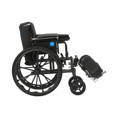 K3 Guardian Lightweight Wheelchair - 35 lbs Foldable Manual Wheelchair with Removable Arms