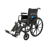 K3 Guardian Lightweight Wheelchair - 35 lbs Foldable Manual Wheelchair with Removable Arms