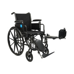K3 Guardian Lightweight Wheelchair - 35 lbs Foldable Manual Wheelchair with Removable Arms