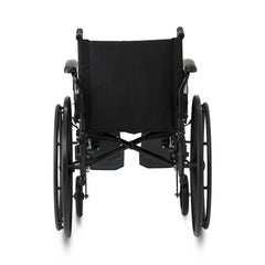 Medline Guardian K4 Lightweight Wheelchair - 300 lbs Capacity, Foldable Manual Wheelchair with Removable Armrests