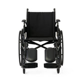 Medline Guardian K4 Lightweight Wheelchair - 300 lbs Capacity, Foldable Manual Wheelchair with Removable Armrests
