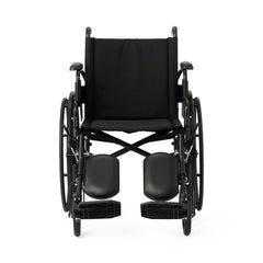 Medline Guardian K4 Lightweight Wheelchair - 300 lbs Capacity, Foldable Manual Wheelchair with Removable Armrests