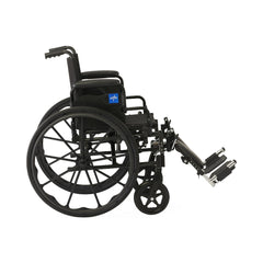 Medline Guardian K4 Lightweight Wheelchair - 300 lbs Capacity, Foldable Manual Wheelchair with Removable Armrests