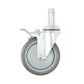 Medline Nonlocking Casters for Bariatric Bed MDR107004 - 600 lb Capacity - Heavy-Duty Replacement Wheels