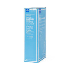 Medline Sure-Wrap Nonsterile Elastic Bandages with Closure Clips - Medical Grade Compression Wrap for Arms, Legs, Hands & Feet