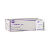 Medline Cleansing Wet Wipes - Alcohol-Based Sanitizing Wipes, 5 x 7 Inch
